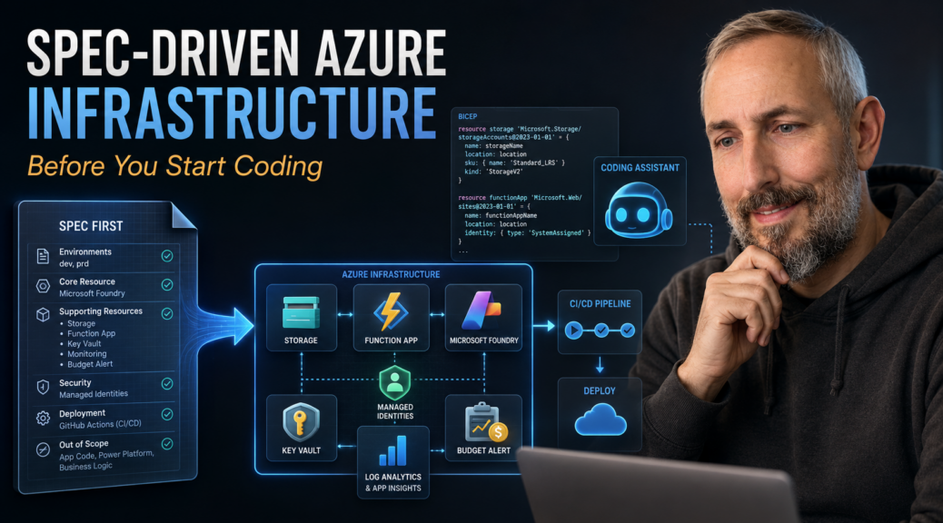 Spec-Driven Azure Infrastructure Before You Start Coding
