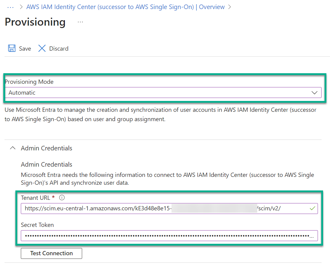 AWS Single Sign-On with Microsoft Entra ID