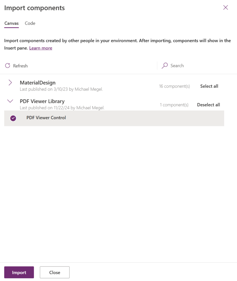 PDF Viewer in a Custom Page