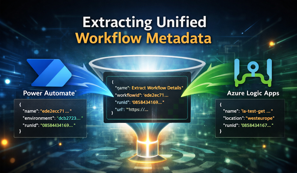 Metadata Operating Model For Workflow Extracting Unified Workflow Metadata