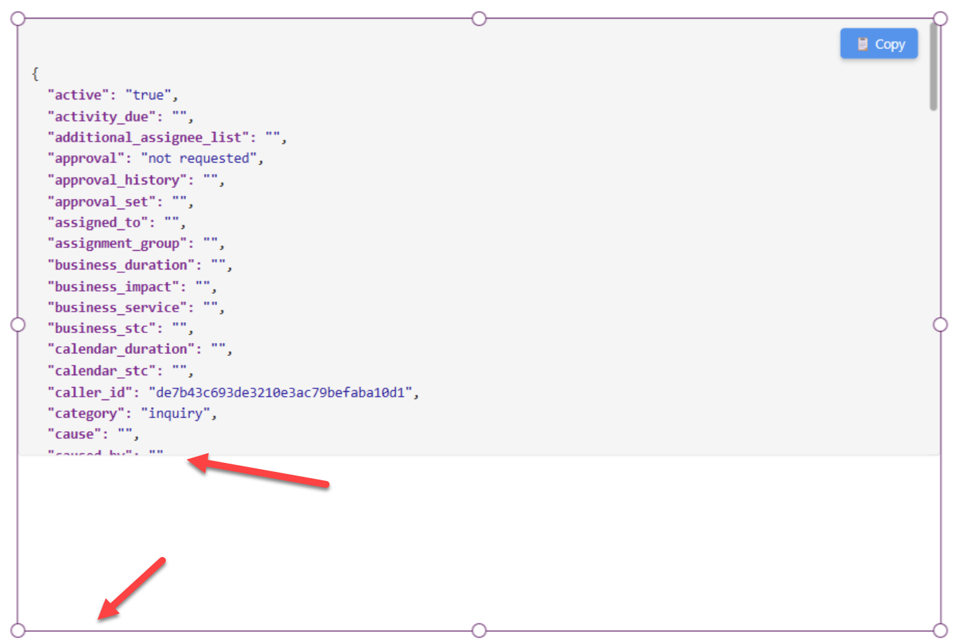 PCF-JSONViewer control with height sizing issues in Power Apps interface