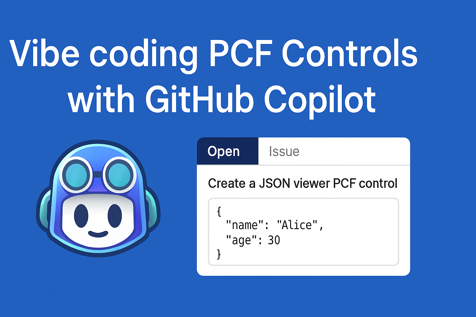 Vibe coding PCF Controls with GitHub Copilot