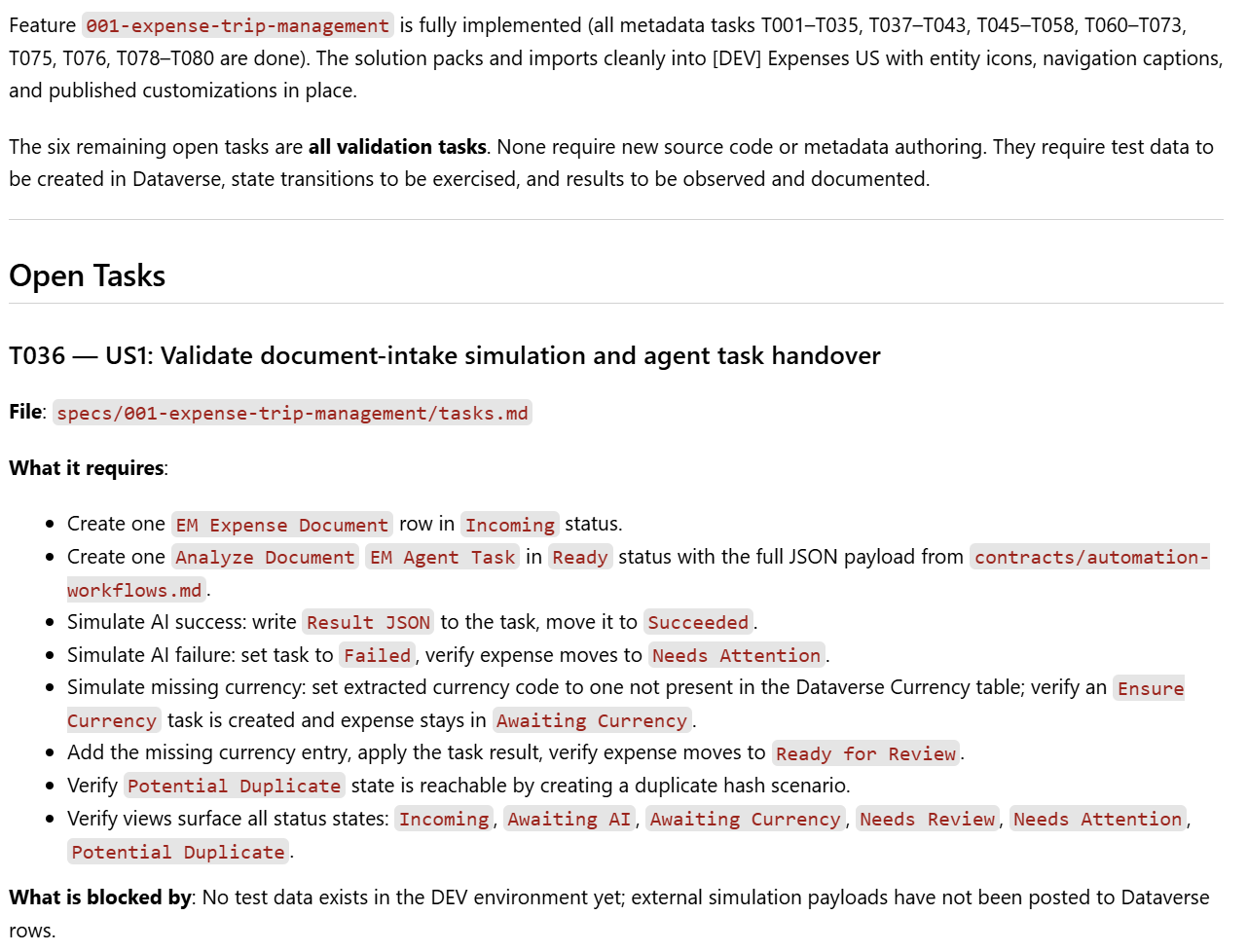 Generated backlog for future specs