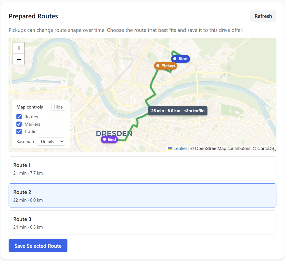 Prepared Routes — the Azure Maps feature he hadn't known to ask for, until he saw it